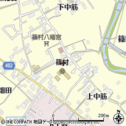 京都府亀岡市篠町篠上中筋47周辺の地図