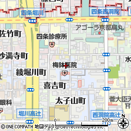 京都府京都市下京区風早町566-1周辺の地図