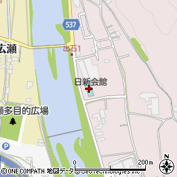 ホテル日新会館周辺の地図