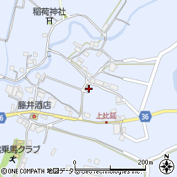兵庫県西脇市上比延町935周辺の地図