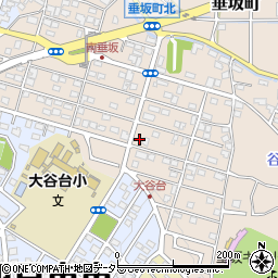 三重県四日市市垂坂町360周辺の地図