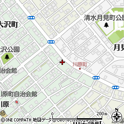 産直プラザふれっぴー川原店周辺の地図