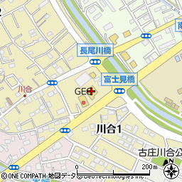 １００円ショップオレンジ川合店周辺の地図