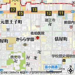 佐伯医院周辺の地図