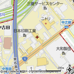 トヨタユナイテッド静岡　草薙店周辺の地図