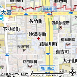 京都府京都市下京区雁金町399周辺の地図