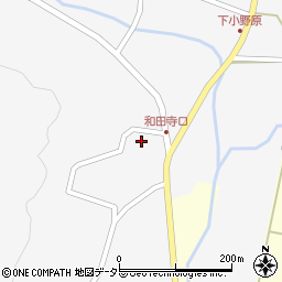 兵庫県丹波篠山市今田町下小野原82周辺の地図