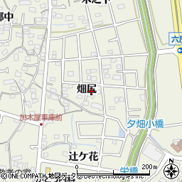 愛知県東海市加木屋町畑尻207周辺の地図