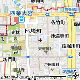 京都府京都市下京区塩屋町170周辺の地図