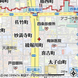 京都　社会保険労務士法人周辺の地図