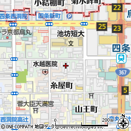 株式会社パブレ　京都営業所周辺の地図