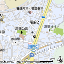 メゾン菖蒲周辺の地図
