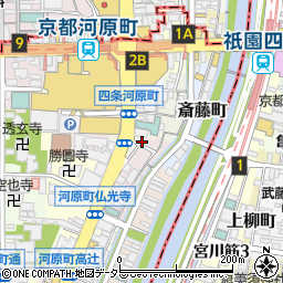Mookie ムーキー 京都河原町店周辺の地図