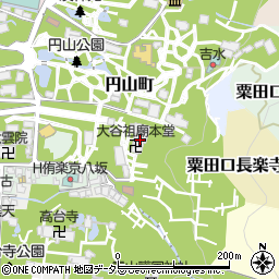 京都府京都市東山区円山町477周辺の地図