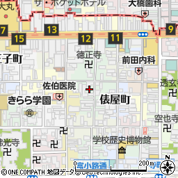 京都府京都市下京区塩屋町62周辺の地図