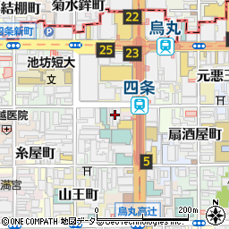 株式会社アイデム　京都営業所周辺の地図