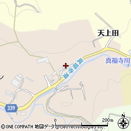 愛知県岡崎市真福寺町牛落12周辺の地図