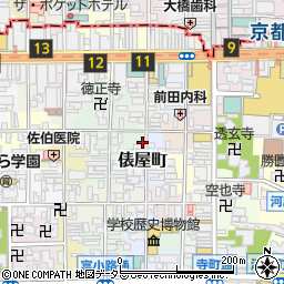 京都府京都市下京区塩屋町81周辺の地図