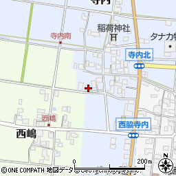 兵庫県西脇市寺内46-2周辺の地図