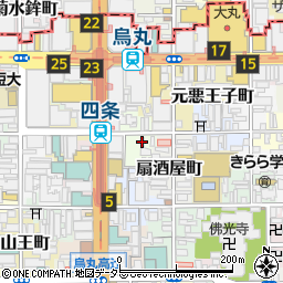株式会社保険ステーション　京都支店周辺の地図