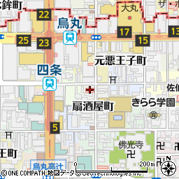 ＫＯＷＡ東洞院ビル周辺の地図