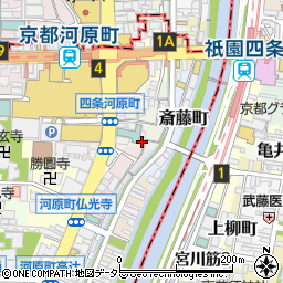 京都府京都市下京区船頭町235周辺の地図