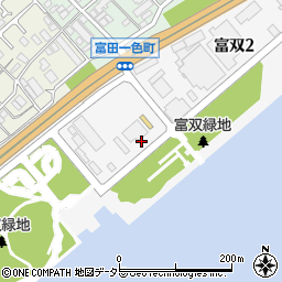 三重県四日市市富双周辺の地図