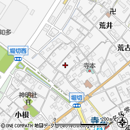愛知県知多市八幡（堀切）周辺の地図