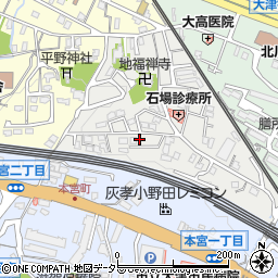 滋賀県大津市石場1-17周辺の地図
