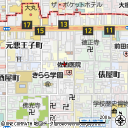 横田商店周辺の地図