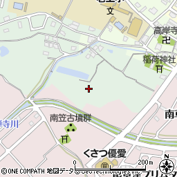 滋賀県草津市矢橋町324周辺の地図