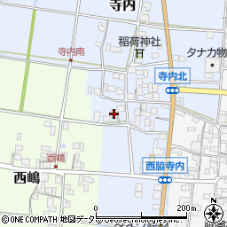 兵庫県西脇市寺内65周辺の地図