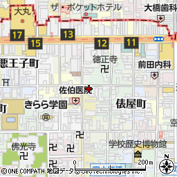 京都府京都市下京区塩屋町48周辺の地図