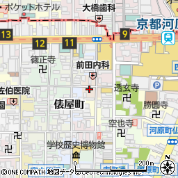 京都府京都市下京区足袋屋町323周辺の地図