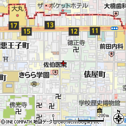 京都府京都市下京区塩屋町46周辺の地図
