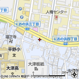 滋賀県大津市馬場1丁目18-11周辺の地図