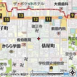 貝と白ワインのバル KAKIMARU 綾小路店周辺の地図