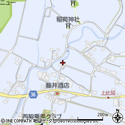 兵庫県西脇市上比延町653周辺の地図