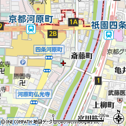 京都府京都市下京区船頭町223周辺の地図