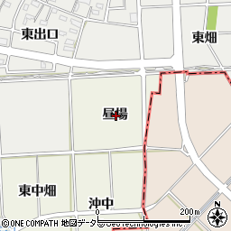 愛知県知立市来迎寺町昼場周辺の地図