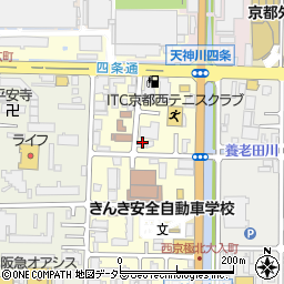 京都府京都市右京区西院西貝川町49周辺の地図