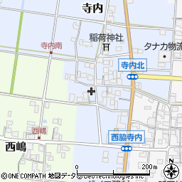 兵庫県西脇市寺内64周辺の地図