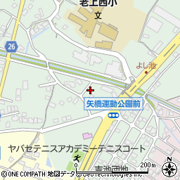 滋賀県草津市矢橋町590周辺の地図