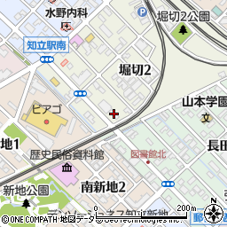 明光義塾知立教室周辺の地図