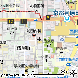 京都府京都市下京区足袋屋町332周辺の地図