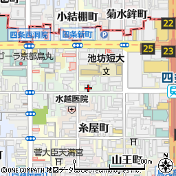 京都府京都市下京区善長寺町133周辺の地図