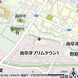 滋賀県草津市野路町1243周辺の地図