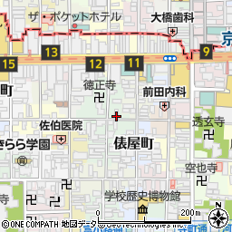 京あめクロッシェ周辺の地図