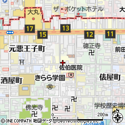日邦レンタカーシステム　京洛営業所周辺の地図