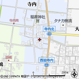 兵庫県西脇市寺内60周辺の地図